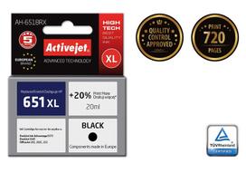 rasalai spausdintuvo - ActiveJet AH-651BRX nalog for HP 651 (C2P10AE) Black - 2 nuotrauka