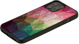 vandens telefono deklas - iKins case for Apple iPhone 12/12 Pro - Vanduo Flower Juodas - 2 nuotrauka