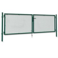 400 - Vartai Garden Center, žali, 400 x 145 cm - 2 nuotrauka