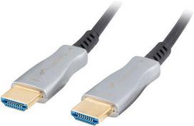 optical laidas - Laidas Lanberg HDMI 2.0 Optical Cable 80m - 4 nuotrauka