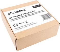 optical laidas - Laidas Lanberg HDMI 2.0 Optical Cable 80m - 5 nuotrauka