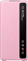 samsung galaxy s20 plus deklas - Samsung "Clear View Cover Galaxy S20 Plus (EF-ZG985CPEGEU)" Pink - 1 nuotrauka