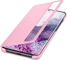 samsung galaxy s20 plus deklas - Samsung "Clear View Cover Galaxy S20 Plus (EF-ZG985CPEGEU)" Pink - 3 nuotrauka