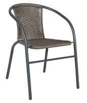 Home4you Bistro Garden Chair Grey