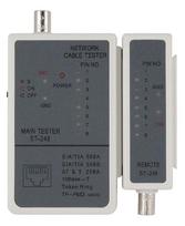 rj45 testeris - Gembird Cable Tester for RJ-45 and RG-58 Cables - 1 nuotrauka