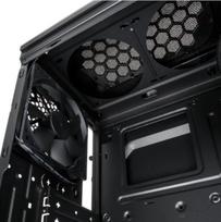 mesh korpusai - Kolink Midi-Tower Case Black - 8 nuotrauka