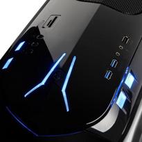mesh korpusai - Kolink Midi-Tower Case Black - 9 nuotrauka