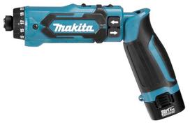 makita impact - Suktuvas-gręžtuvas Makita DF012DSE; 7,2 V; 2x1,5 Ah akum. - 4 nuotrauka