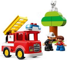 lego automobilis - LEGO DUPLO Ugniagesių automobilis 10901 - 7 nuotrauka