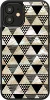 iKins case for Apple iPhone 12 mini pyramid juodas