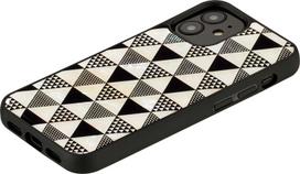 iphone 12 mini case - iKins case for Apple iPhone 12 mini pyramid juodas - 2 nuotrauka