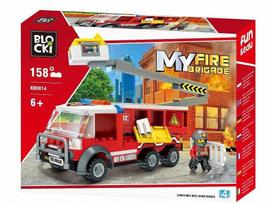 Konstruktorius Blocki MyFireBrigade Keltuvas, KB0814, 158vnt.