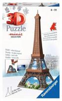 eifelio bokstas - 3D dėlionė Ravensburger Eiffel Tower, 54 vnt. - 1 nuotrauka