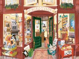 puzzle 1500 - Dėlionė Ravensburger Wordsmiths Bookshop 168217, 1500 vnt. - 2 nuotrauka