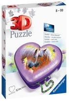 ravensburger 3d puzzle - 3D dėlionė Ravensburger Horses Heart Box 980224, 54 vnt. - 1 nuotrauka