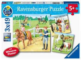 Dėlionė Ravensburger Horses, 147 vnt.