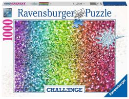 Dėlionė Ravensburger Glitter Challenge, 1000 vnt.