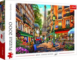 puzzle 2000 - Dėlionė Trefl Afternoon In Paris 27121, 2000 vnt. - 1 nuotrauka