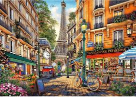 puzzle 2000 - Dėlionė Trefl Afternoon In Paris 27121, 2000 vnt. - 2 nuotrauka