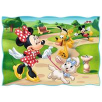 peliukas mikis - Dėlionė Trefl Mickey And Friends 4 in 1 34604, 207 vnt. - 5 nuotrauka
