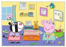 delione trefl 4 in 1 - Dėlionė Trefl 4-in-1 Puzzle Peppa Pig 12/15/20/24/pcs 34359 - 3 nuotrauka