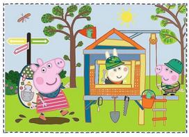 delione trefl 4 in 1 - Dėlionė Trefl 4-in-1 Puzzle Peppa Pig 12/15/20/24/pcs 34359 - 4 nuotrauka