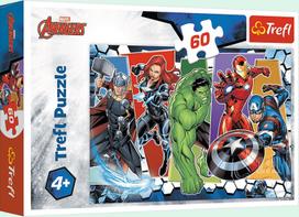 Dėlionė Trefl The Avengers Invincible 17357, 60 vnt.