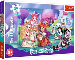 Dėlionė Trefl Maxi Puzzle Enchantimals 14315, 24 vnt.