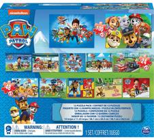 paw patrol spin master - Dėlionė Spin Master Paw Patrol 12 In 1, 560 vnt. - 2 nuotrauka