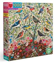 Dėlionė EeBoo Songbirds Tree, 1000 vnt.