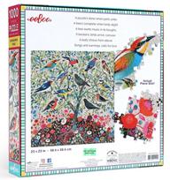 puzzle deliones 1000 - Dėlionė EeBoo Songbirds Tree, 1000 vnt. - 2 nuotrauka