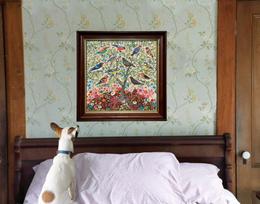 puzzle deliones 1000 - Dėlionė EeBoo Songbirds Tree, 1000 vnt. - 3 nuotrauka