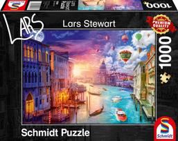 Dėlionė Schmidt Lars Stewart Venedig, Night and Day 59906, 1000 vnt.
