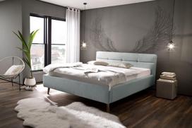 miegamojo lovos 180 x200 - Lova Meise Lotte, 180x200 cm, mėlyna - 7 nuotrauka