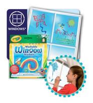 crayola markers - Flomasteriai Crayola Washable Window Markers 8pcs - 3 nuotrauka