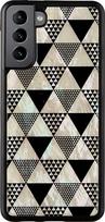 galaxy s21 plus deklas - Dėklas iKins Pyramid Back Case For Samsung Galaxy S21+, juoda - 2 nuotrauka