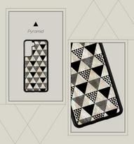 galaxy s21 plus deklas - Dėklas iKins Pyramid Back Case For Samsung Galaxy S21+, juoda - 4 nuotrauka