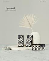 galaxy s21 plus deklas - Dėklas iKins Pyramid Back Case For Samsung Galaxy S21+, juoda - 5 nuotrauka