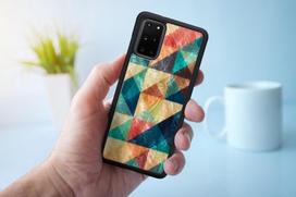 telefonas samsung s20 galaxy - Dėklas iKins Samsung Galaxy S20+, juoda/įvairių spalvų - 4 nuotrauka