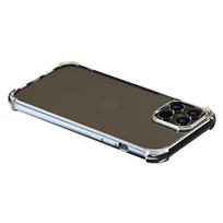 Dėklas Devia Glitter Shockproof Soft Case For IPhone 12 Pro Max, sidabro, 6.7 "