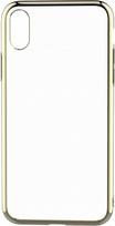 deklas iphone x - Dėklas Devia Glitter Soft for iPhone XS/X, aukso - 1 nuotrauka