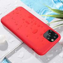iphone 7 deklas - Dėklas Devia Nature Series Silicone Case For iPhone 12 Pro Max, raudona, 6.7 " - 3 nuotrauka
