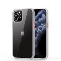 Dėklas Devia Shark Series Shockproof Case For iPhone 12 Pro Max, skaidri/balta, 6.7 "