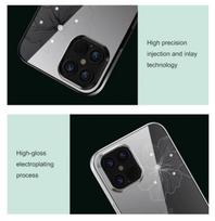 iphone 12 pro max deklas - Dėklas Devia Crystal Flora, mėlyna - 2 nuotrauka