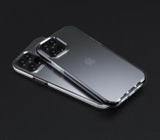iphone 12 pro max deklas - Dėklas Devia Devia Skyfall Shockproof Case For IPhone 12 Pro Max, skaidri/balta, 6.7 " - 3 nuotrauka