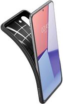 s21 telefonas samsung - Dėklas Spigen Liquid Air Galaxy S21, juoda - 3 nuotrauka