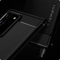 samsung note 9 - Dėklas Spigen Rugged Armor for Galaxy Note 20 Ultra, juoda, 6.9 " - 10 nuotrauka
