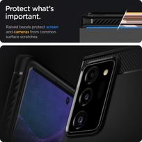 samsung note 9 - Dėklas Spigen Rugged Armor for Galaxy Note 20 Ultra, juoda, 6.9 " - 11 nuotrauka