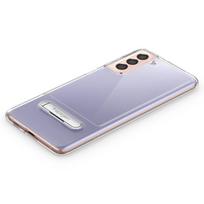 galaxy s21 plus deklas - Dėklas Spigen Slim Armor Essential S for Galaxy S21 Plus, skaidri - 5 nuotrauka