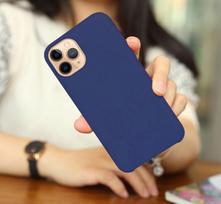 iphone 12 pro max deklas - Dėklas Mocco Ultra Slim Soft Matte Apple iPhone 12 Pro Max, mėlyna - 2 nuotrauka